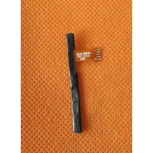 Used Original Power On Off Button Volume Key Flex Cable FPC for Ulefone Tiger MTK6737 Quad Core 5.5 Inch HD Free shipping