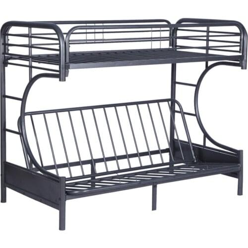 Bunk Bed Twin Bed Frame Dormitory Double Loft Multifunctional Home Bedroom Nap Teenage Simple Lunch Bed For Adult With Guardrail