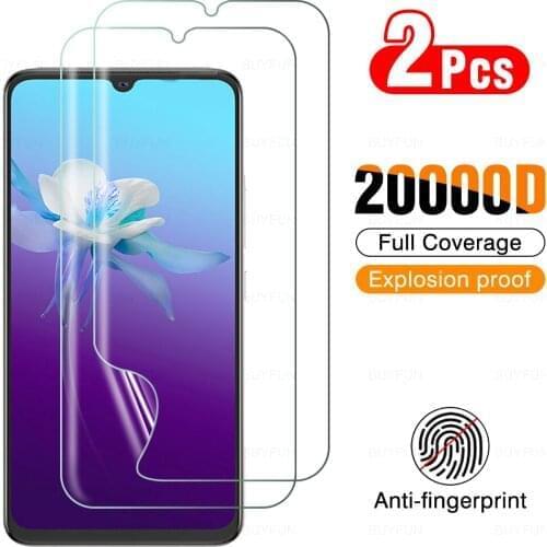 2Pcs Hydrogel Film Not Glass For Vivo V20 Pro se On VIvi V v 20 20Pr 20se 5G Protector Protective Safety Screen Full Cover Film