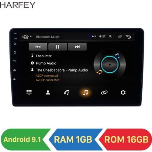 Harfey car GPS Radio 9 inch Android 9.1 for 2011 2012 2013-2017 Lada Granta With HD Touchscreen support Carplay Backup camera