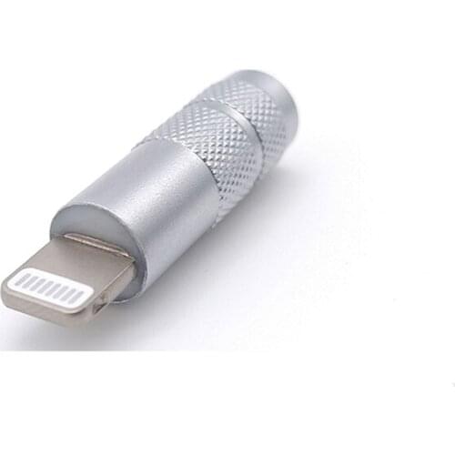 HiFi DAC Decoder Chip Adapter for iphone lightning Male to 3.5mm/2.5mm Female Connector Jack for Earphone Amplifier