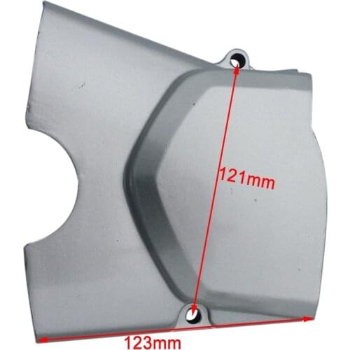 Motorcycle Engine Sprocket Chain Cover Front Guard Cover Engine Protection For 50/70/90/110/125cc ATV Quad Dirt Bike Go Kart