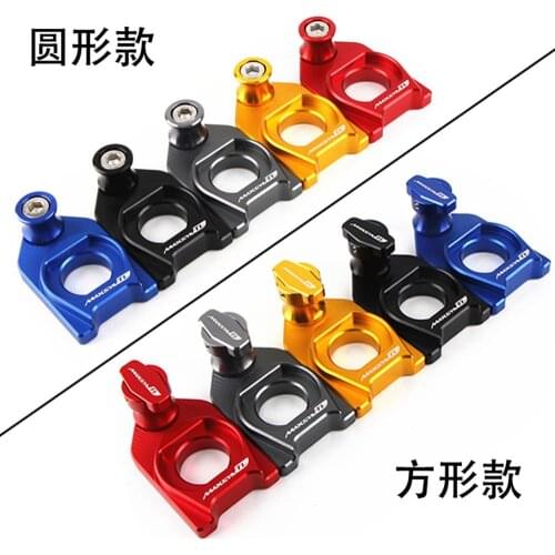 Motorcycle New Frame sliders Chain Ajuster Block swing arm sliders Black For SYM MAXSYM TL500 TL 500 2020 2021