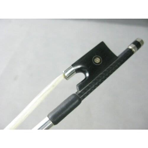 Great&Strong plaid Carbon fiber violin bow 4/4,good balance