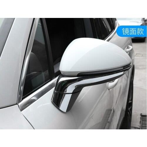 Fit for Porsche new Cayenne modified rearview mirror anti-scratch decoration bright strip reverse mirror anti-collision trim