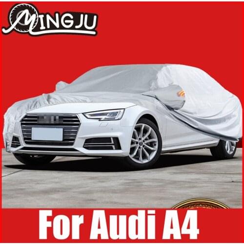 Full Car Cover Rain Frost Snow Dust Waterproof Car Protector Covers Anti UV Oxford Cloth For Audi A4 B7 B8 B9 Accessories