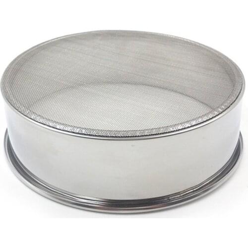 Durable Stainless Steel Mesh Flour Powder Sifting Sifter Sieve Strainer Baking Kitchen Tool Accessories Supplies Products
