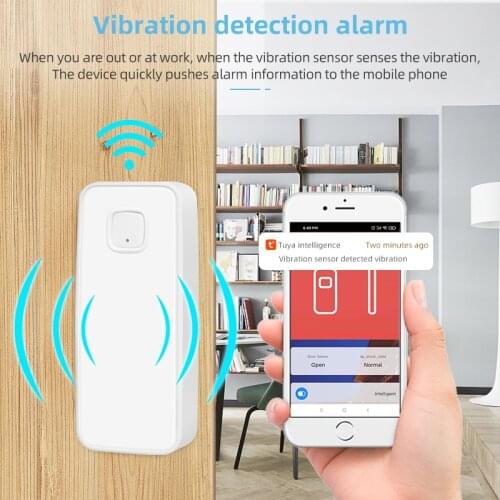 Tuya Zigbee Smart Door Sensor Door Open / Closed Detectors Notification Alert Security Alarm For Alexa Google Home Need Gateway