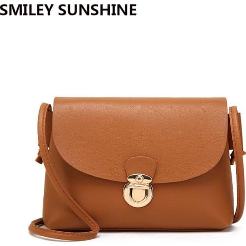 SMILEY SUNSHINE Brown Women's Bags