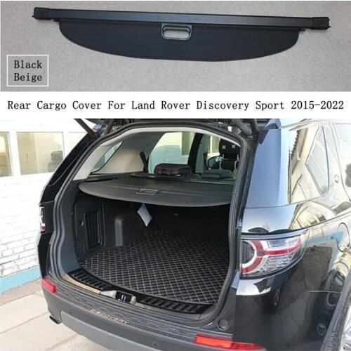 Rear Cargo Cover For Land Rover Discovery Sport 2015-2022 Privacy Trunk Screen Security Shield Shade Black Auto Accessories