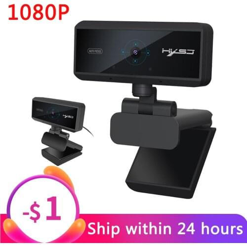 1080p webcam 5 Million Pixels Auto Focus HD Webcam Built-in Microphone High-end Video Call Web Camera for PC Laptop