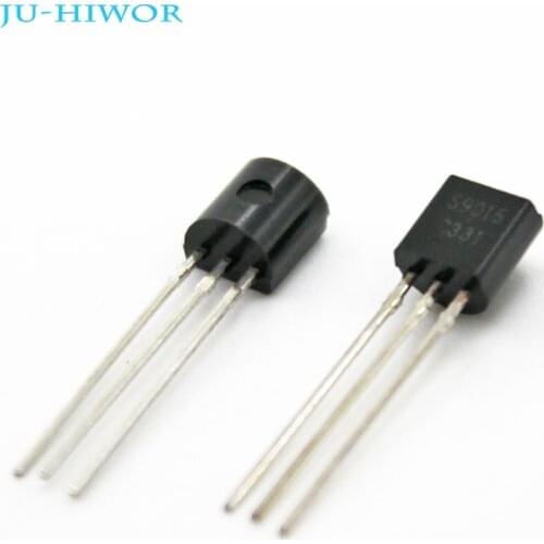 200pcs/lot Transistors TO-92 S9015 9015 Transistor PNP 0.1A 40V