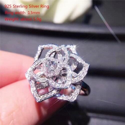 BUYEE Rings With Cubic Zirkonia For Women