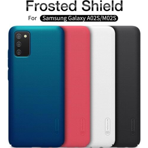 For Samsung Galaxy A02S M02S Case Cover NILLKIN Fitted Cases High Quality Super Frosted Shield Hard Case For Samsung Galaxy A02S