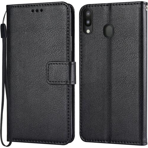 Flip Wallet Magnetic Leather Case for Samsung Galaxy M20 M205 M205F SM-M205FN Coque Funda Luxury Vintage Phone Bags Cover