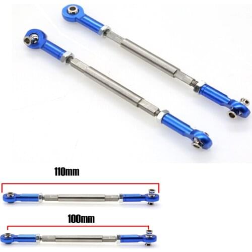For Traxxas1 / 7 Unlimited Desert Racer Stainless Steel Adjustable UDR Front Steering Link Upgrade Accessories 8547