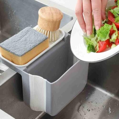 Kitchen Sink Kitchen Waste Wet Garbage Retractable Drain Basket Sink Leftovers Rice Residue Filter Rack