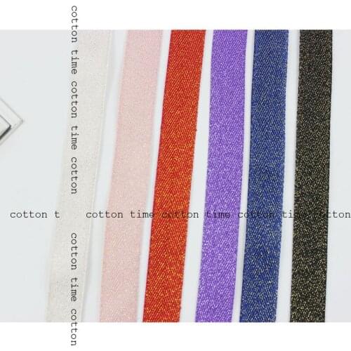 10yards/lot Grosgrain Ribbon Printed Golden webbing Satin Ribbon2cm wide accessory for bag/garment/homedeco