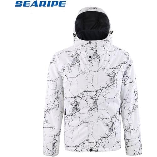 SEARIPE mens ski jackets Camouflage ski coat anorak high quality snowboarding jacket for men super waterproof thermal
