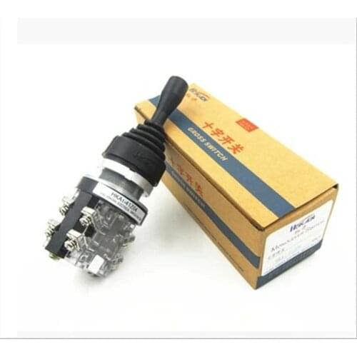 AC 380V 15A Cross Switch 4 Position 4 Contactors Toggle Joy Stick Switch