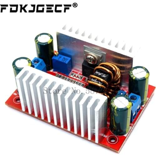 DC 400W 15A Step-up Boost Converter Constant Current Power Supply LED Driver 8.5-50V to 10-60V Voltage Charger Step Up Module