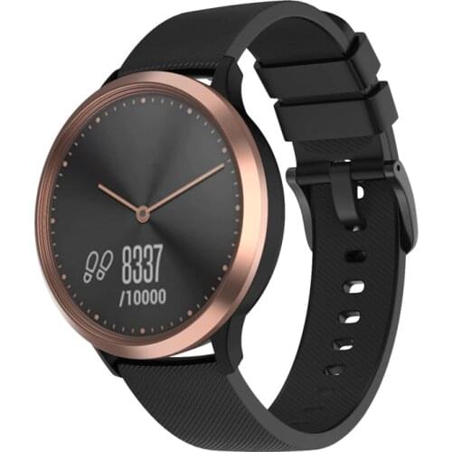 Silicone Sport watch Wrist band Strap smart band waterproof watch bracelet for Garmin Vivomove HR Sport Hybrid Smart watch belt