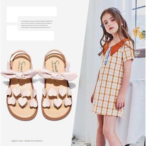 Dolakids Girl Sandal 2021 Summer New Children Shoes Little Girl Shoes Soft Soles Princess Shoes