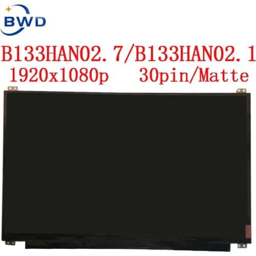 13.3" IPS LED LCD Display B133HAN02.1 B133HAN02.7 N133HCE-EN1 for ASUS UX305 UX360CA UX360UA UX310U LCD Screen 30pin EDP FHD
