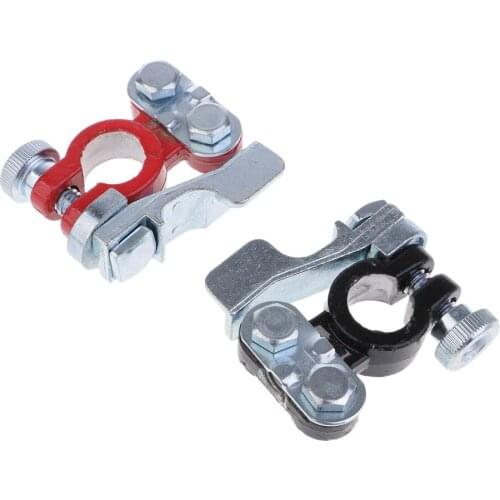 Professional Battery Cable Terminal Clip Adjustable Quick Release 1Pair