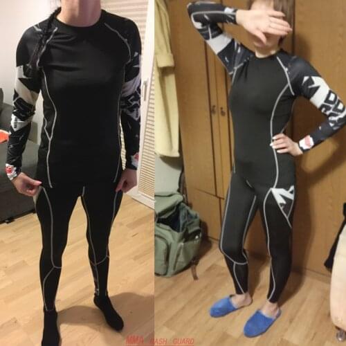 Womens Suit Winter Thermal underwear long johns Winter warm jogging leggings sportswear woman Compression tights tracksuit set