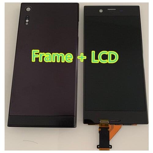 LCD For SONY Xperia XZ Display F8331 F8332 Touch Screen Digitizer Replacement Parts with frame For SONY Xperia XZ LCD Display