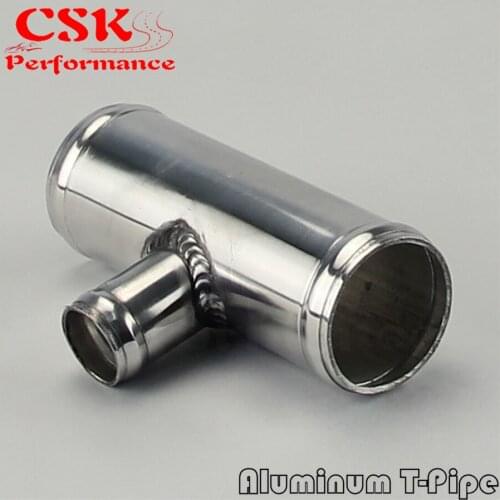 1.77" 45mm OD Aluminium Bov T-Piece Pipe Hose 3 Way Connector Joiner Spout 25mm OD
