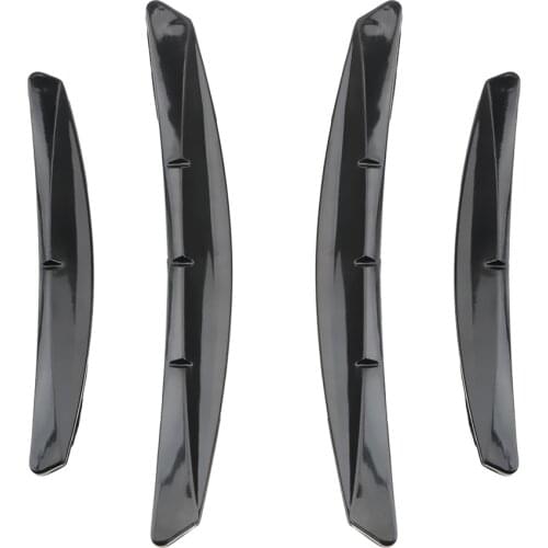 4Pcs Car Door Edge Guards Anti-collision Adhesive Trim Molding Protection Strip Scratch Protector Sticker Car Exterior Styling