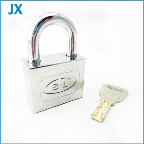 40mm good quality S shape strong security padlock 1lock 2keys padlock arcade game machine unique metal miniature hardware