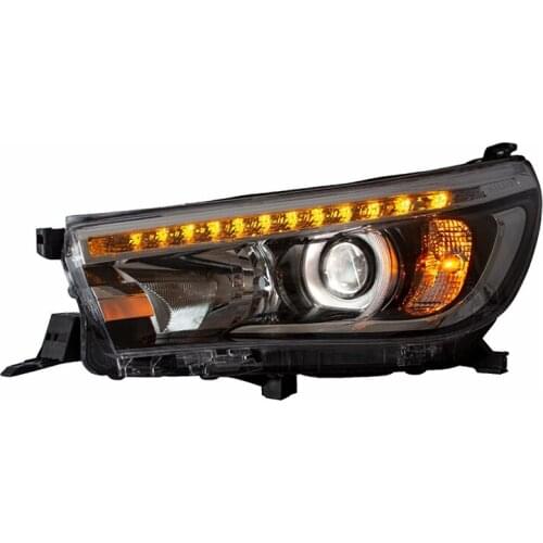 Goodmolds Car Headlight Fit For Toyota Hilux Revo Vigo 2015-up Led Head Light LED Head Lamp DRL Turn Signal Light Assembly