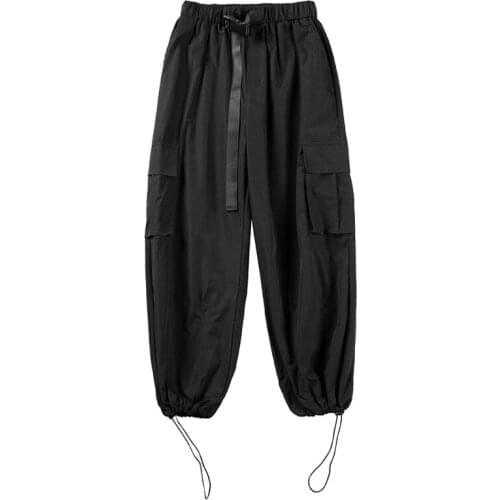 Men Streetwear Black Pants Harajuku Joggers 2021 Fashion Casual Sweatpants Pantalon Homme Hip Hop Cargo Pants