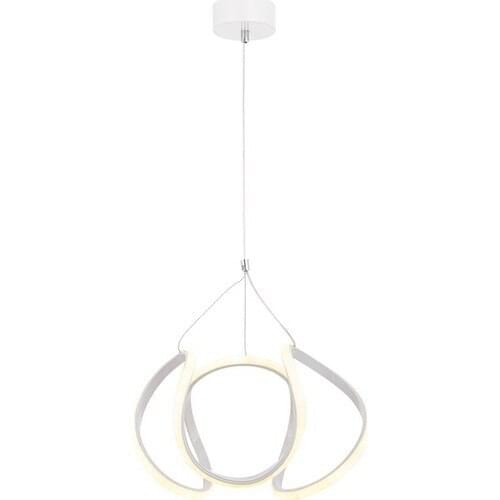 Eray Lighting 1636-1 B LED Single White Chandelier