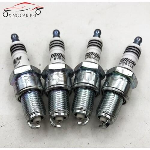 Brand New 4pcs iridium Spark Plug BPR6EIX 6637 for AUDI for BMW for SUBARU for NISSAN for BPR6EIX-6637