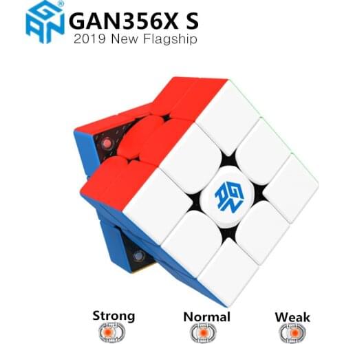 GAN 356 X S Magnetic Speed Cube 3x3x3 Professional Magnets Magic Puzzle Cubes GAN 356 XS