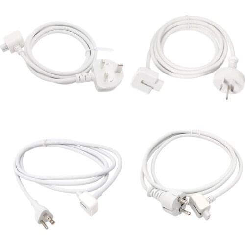 Power Extension Cable Cord For Apple MacBook Pro Air AC Wall Charger Adapter