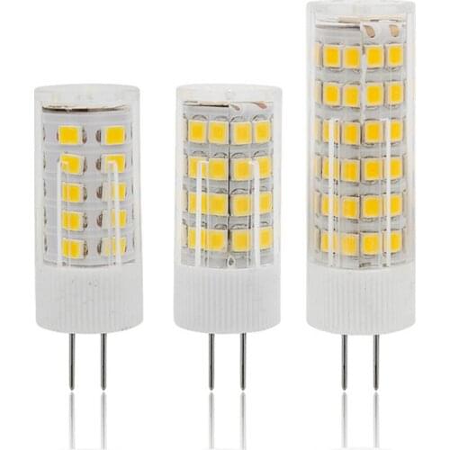 G4 LED Bulb 5W 7W 9W 12W 15W Mini Ceramic LED Lamp 220V LED Corn Bulb SMD2835 Replace 30W 40W 60W Halogen Chandelier Lights