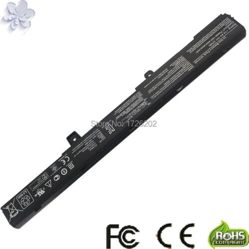 New 4 CELLS 37WH 2550mAh laptop battery For ASUS X451 X551 X451C X551C X45LI9C A41N1308 A31N1319 A31LJ91 0B110-00250100M