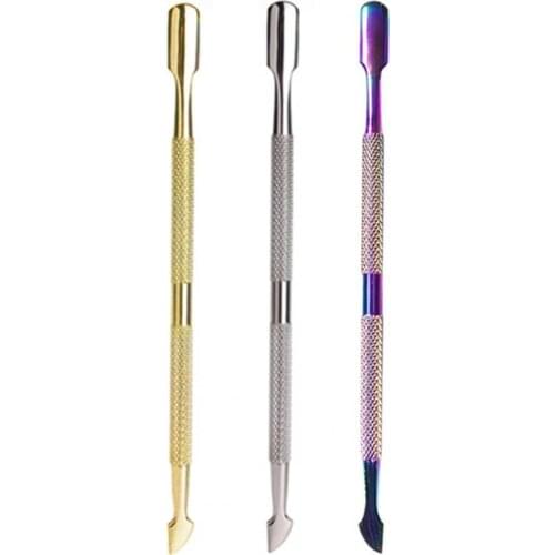 Nail Pusher Double Side Rust-Proof Stainless Steel Removes Cuticle Pusher For Nails Manicure Pusher Nail Tool Accessories