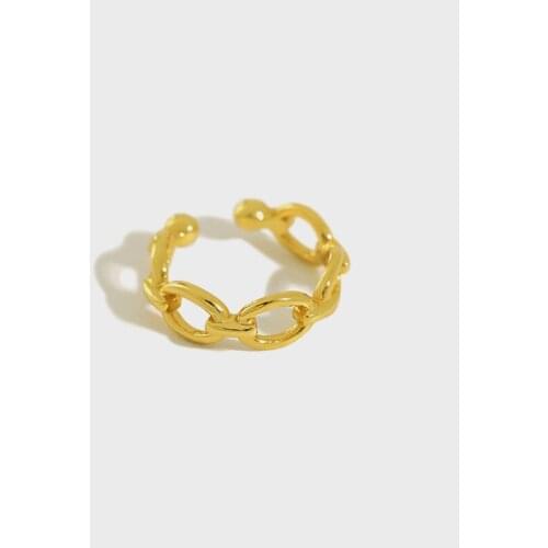 3.85mm*10MM ONLY 1PC (No pierced) Authentic 925 Sterling silver Foil geometric/ Open Chain CLIP Earrings jEWELRY TLE1001