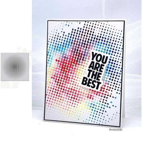 YOU ARE THE BEST Dots Cutting Stamps Diary Stencil Embossing Template DIY Greeting Card Handmade 2021 New