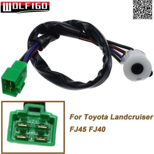 WOLFIGO For 1968-1984 Toyota Land Cruiser Fj40, Bj40, Fj45 Ignition Switch Assy 84450-60070, 84450-36011, 8445060050 New