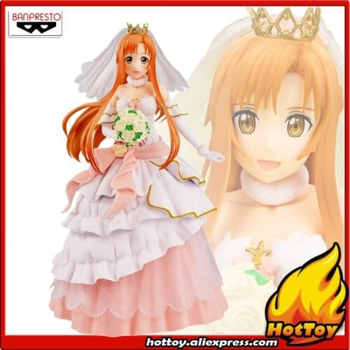 100% Original Banpresto EXQ Collection Figure - Asuna Wedding Veil Style from "Sword Art Online Code Register"