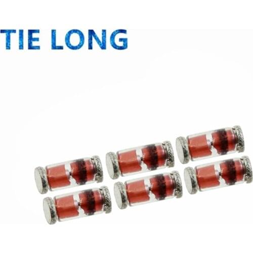 100PCS SMD Switching Diode LL4148 1N4148 glass cylinder 1206 package