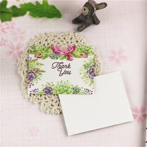 50pcs DIY Gift Tags Card Message card Greeting cards For Wedding Birthday Party invitation Christmas New Year Thank You Card