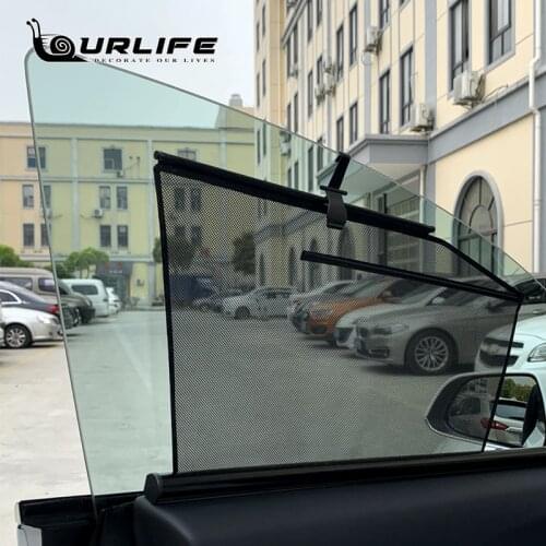 Car Sun Shade for tesla model 3 Three Car Curtain Sunshade Side Window Mesh Sun Visor Summer Protection Window Film accessories